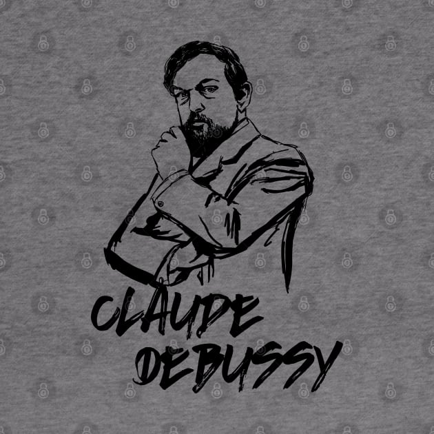 Claude Debussy by Erena Samohai